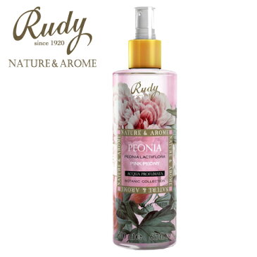 Rudy Nature&Arome ボディミスト ピンクピオニー Pink Peony Body Mist ルディ ナチュール＆アロマ◆ボディケア