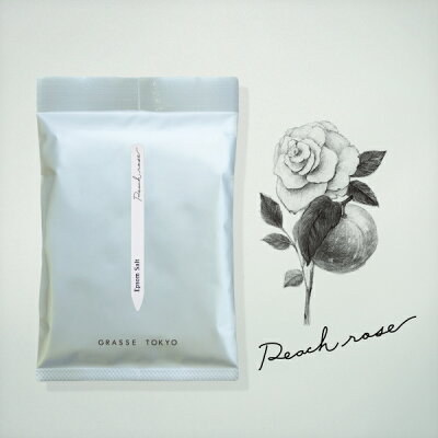 【メール便対応】GRASSE TOKYO エプソムソルト(浴用) 150g Peach rose ピーチローズ Epsom Solt グラーストウキョウ 正規品 ◆バスソルト/入浴剤