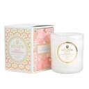 Voluspa ボルスパ メゾンブラン クラシックキャンドル サイジョーパーシモン MAISON BLANC CLASSIC CANDLE SAIJO PERSIMMON 正規品 ◆ろうそく/蝋燭/グラスキャンドル/トラベル/アウトドア/ルーム/1/f ゆらぎ/フレグランス/芳香/アロマ/プレゼント/癒し/リラックス/gift