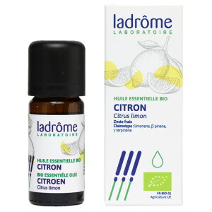 ラドローム レモン 10ml オーガニック アロマオイル【送料無料】精油 エッセンシャルオイル ladrome