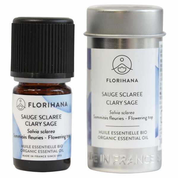 フロリハナ クラリセージ5.6ml エッセンシャルオイル オーガニック /フロリハナ (FLORIHANA)