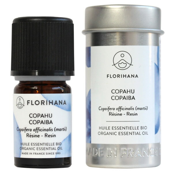 フロリハナ コパイバ5.33ml エッセンシャルオイル オーガニック /フロリハナ (FLORIHANA)のサムネイル