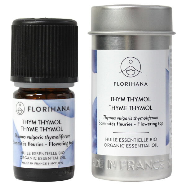 フロリハナ タイム チモール5.75ml エッセンシャルオイル オーガニック /フロリハナ (FLORIHANA)