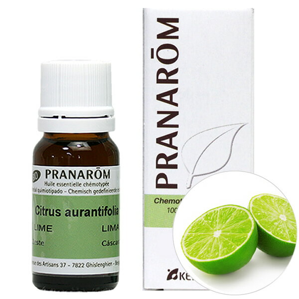 プラナロム ライム 10ml プラナロム アロマオイル オーガニック PRANAROM エッセンシャルオイル 精油 【送料無料】のサムネイル