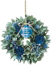リース 春 春リース スプリングリース 花輪 玄関アートフラワー ドライフラワー 造花 25cm アッシュ春色カラー スモーキー アートウォール 壁飾りウォール...