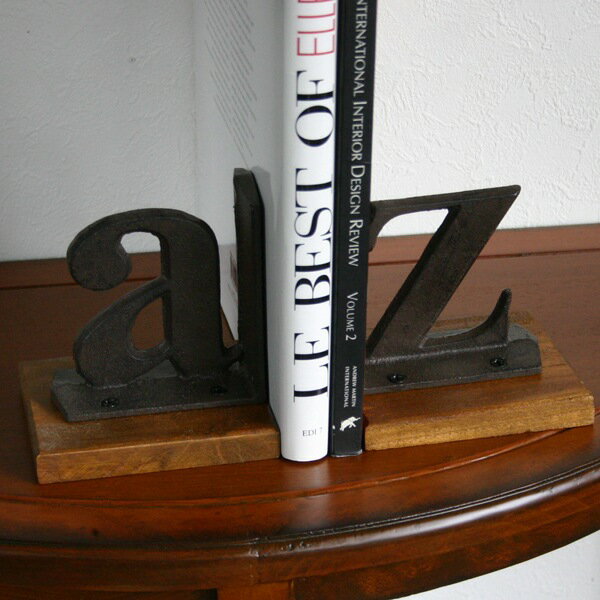 本立て ブックエンド 木製 ブックスタンド ブックストッパー CDスタンド 仕切り オブジェ おしゃれ お洒落 インテリア雑貨 木製 アイアン雑貨 アイアン お...