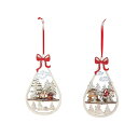 クリスマス オーナメント クリスマスオーナメントChristmas X'mas Xmas ノエル 飾りクリスマスツリー デコレーション ディスプレイサンタ トナカイSPICE/スパイス クリスマス ウッドオーナメント ドロップ