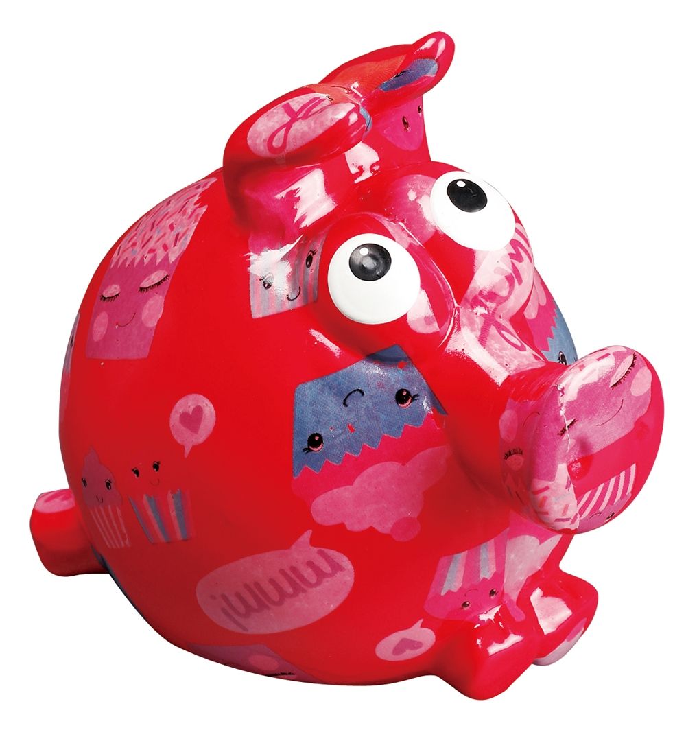 貯金箱 money box 豚 ぶた ブタ 動物オブジェ 置き物 かわいい おしゃれ オシャレカラフル マネーバンク陶器の貯金箱 子ブタ