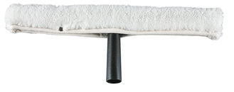 材　質 【糸】吸水アクリル・ポリエステル 【ハンドル】アルミ・ナイロン 規　格 45cm 手の届かない窓には、ポールの先端にウォッシャーを付けると、危険な作業をする事無く安全に洗う事ができます。プロ用につくられたクリーニングツールで、普段は手の届きにくい 高所や壁面などのお掃除をご提案！バリエーション豊かなツールから、 用途や目的に合わせてお選びいただけます。