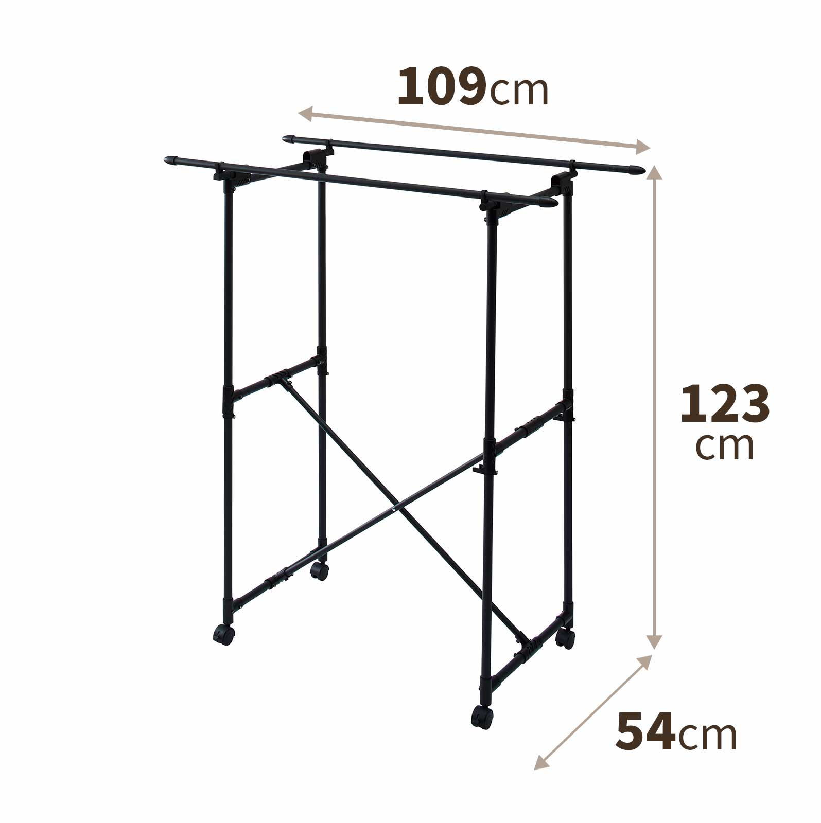 天馬 PORISH 室内物干しポーリッシュ 折りたたみ多機能物干し PSBK-09