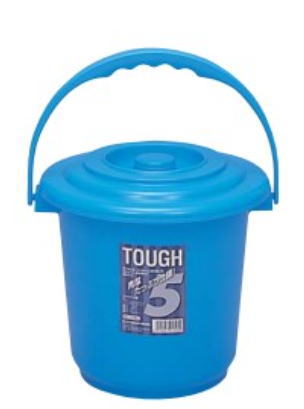 【まとめ買いでお得】ニュータフバケツ　5型～サンコープラスチック～
