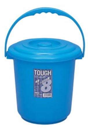 【まとめ買いでお得】ニュータフバケツ 8型～サンコープラスチック～