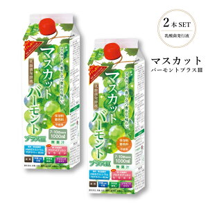 マスカットバーモントプラスIII【1000ml】2本セット マスカットバーモント マスカット酢 低カ...