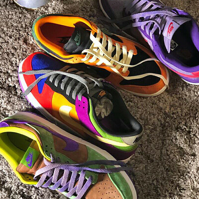 [クーポン＆P2倍！]Foxtrot Uniform THREADS SPORT LACES GRAPE フォックストロット ユニフォーム シューレース スニーカー ( 120cm 170cm 紫 グレープ 靴紐 ) 2
