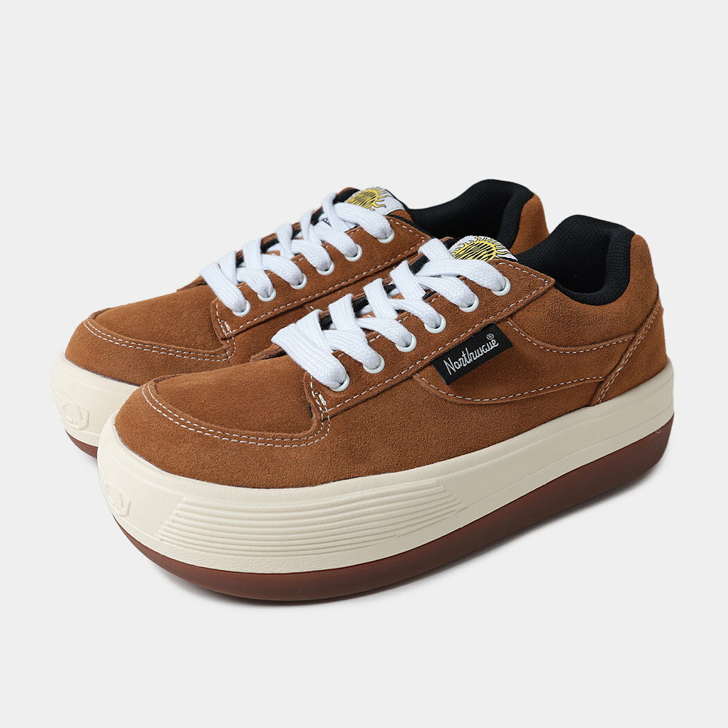 楽天aroundoNORTHWAVE ノースウェーブ エスプレッソ スエード スニーカー ESPRESSO SUEDE BROWN （ 茶色 ブラウン 白 ホワイト 国内正規品 レディース メンズ 厚底 NW-001 ）