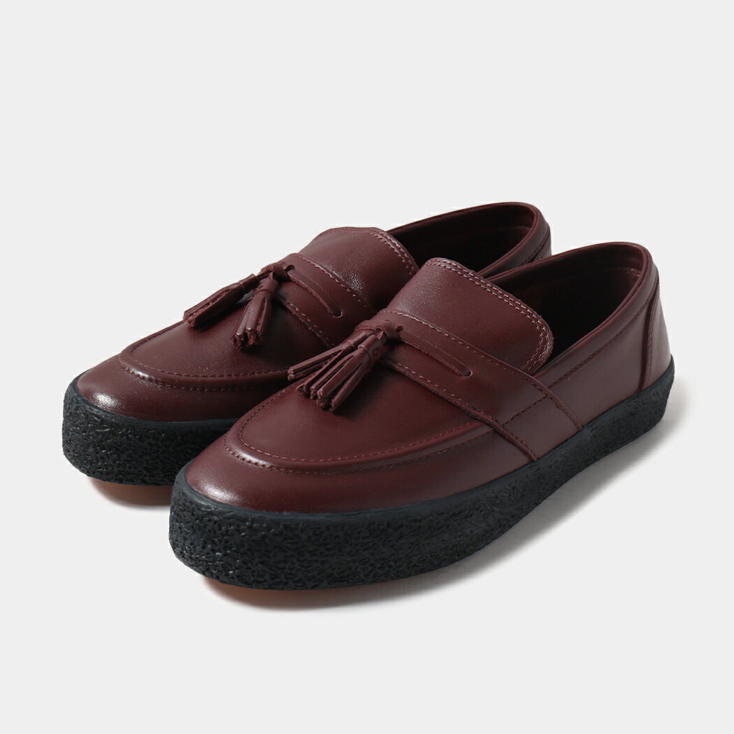 樂天商城 - LAST RESORT AB ラストリゾート VM005 ローファー レザー スニーカー VM005-LEATHER OXBLOOD/BLACK ( ブラウン 茶色 革靴 レザーシューズ メンズ ウィメンズ レディース )
