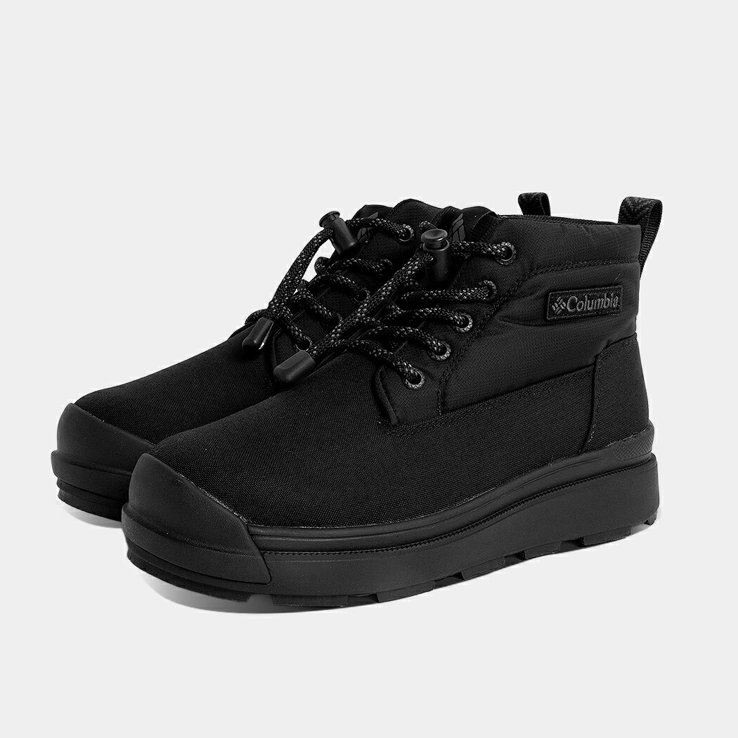 Columbia コロンビア チャッカ ブーツ CHUKKA BOOTS サップランド ウォータープルーフ SAPLAND IV WP OH INFINITY BLACK ( 防滴 vibram アウトドア メンズ レディース YU9682-010BLK )