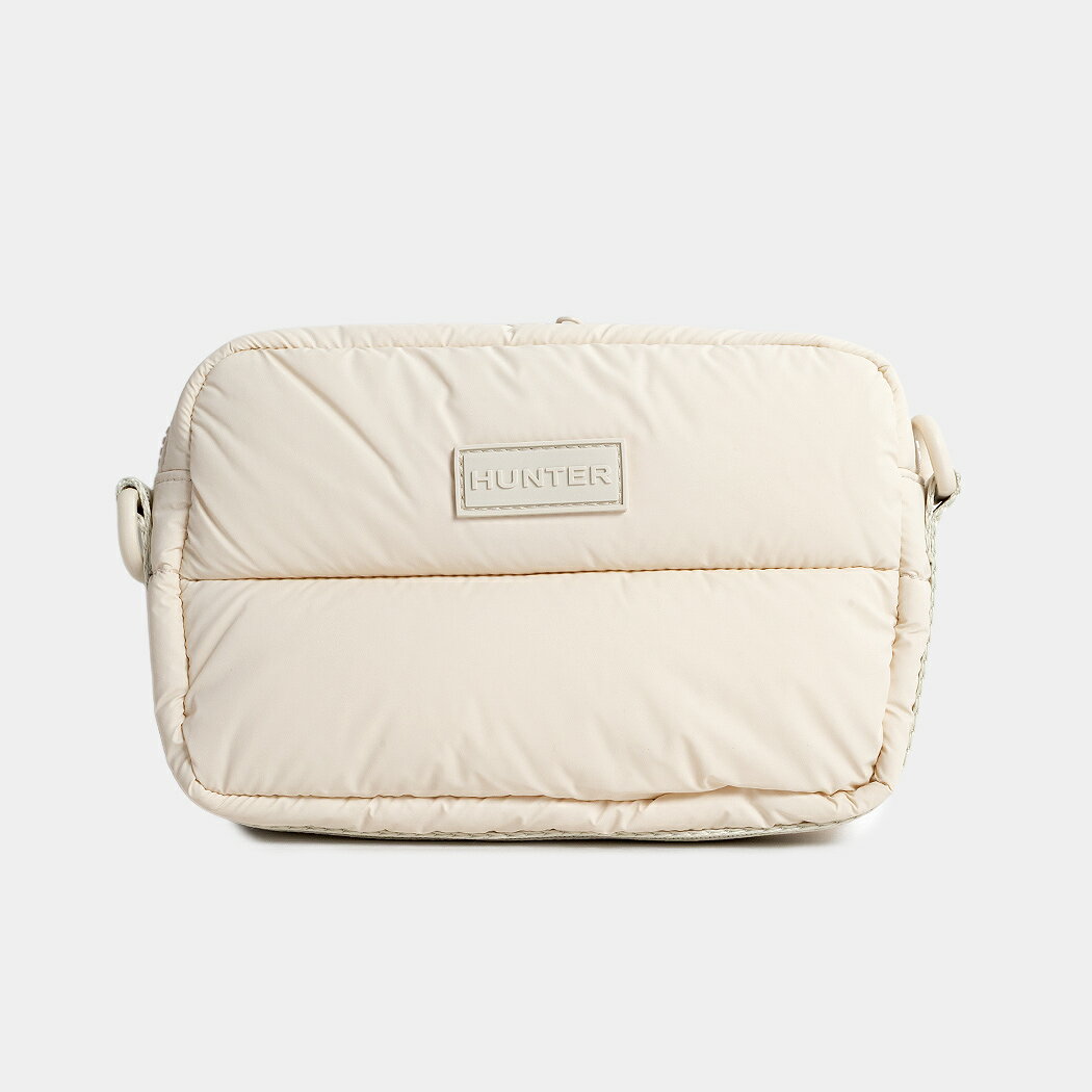 樂天商城 - HUNTER ハンター クロスボディ バッグ ショルダーバッグ イントレピッド エクストラ パフド INTEREPOD EXTRA PUFFED CROSSBODY WHITE ( かばん ナイロン メンズ レディース UBX5514KBMCCR )