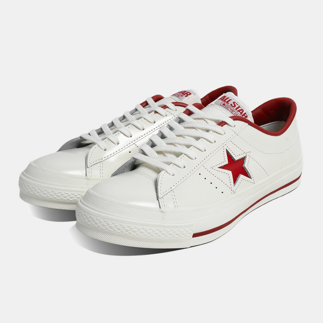 樂天商城 - CONVERSE コンバース ワンスター スニーカー ONE STAR J WHITE/RED ( 日本製 MADE IN JAPAN ホワイト 白 レッド 赤 メンズ CT 32346512 )