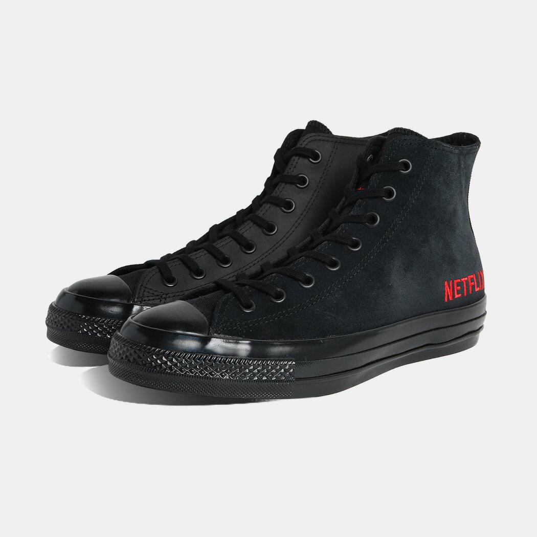 樂天商城 - CONVERSE コンバース オールスター エイジド HI / ネットフリックス ALL STAR AGED HI / NETFLIX BLACK スニーカー ( コラボ ネトフリ メンズ 31317100 )