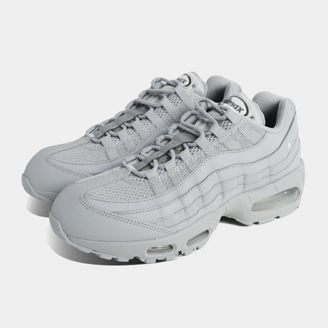 樂天商城 - [クーポン＆P2倍！]NIKE ナイキ エアマックス 95 ビッグ バブル スニーカー AIR MAX 95 BIG BUBBLE WOLF GREY ( グレー ホワイト 白 メンズ HM8755-002 )