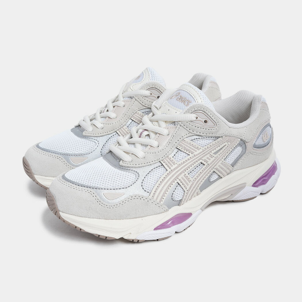 樂天商城 - asics アシックス ゲル-NYC 2.0 スニーカー GEL-NYC 2.0 WHITE/CREAM ( ホワイト 白 ピンク レディース メンズ 1203A895-101 )