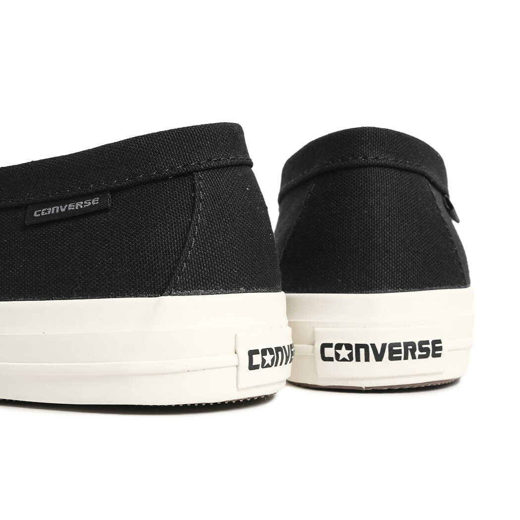 CONVERSE 33702530 キャンバスとスエードの異素材ミックスが光る遊び心溢れる一足 スニーカーローファー レザー