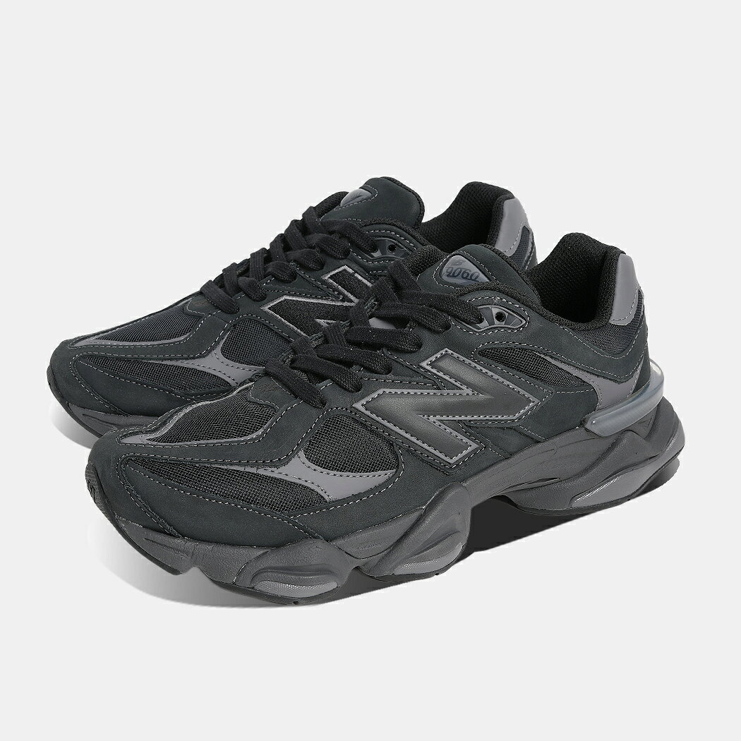 樂天商城 - NEW BALANCE ニューバランス 9060 スニーカー U906079E BLACK/CASTLEROCK ( ブラック 黒 レザー ヌバック 1906 990 991 992 993 )