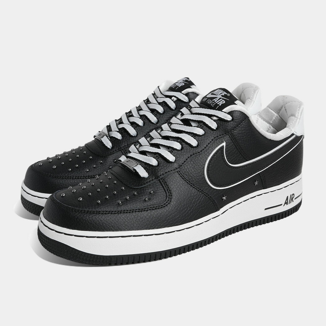 [クーポン＆P2倍！]ナイキ エア フォース 1 ロー プレミアム スニーカー NIKE AIR FORCE 1 LOW PRM BLACK/SUMMIT WHITE ( ブラック 黒 メンズ レディース IM6643-010 )