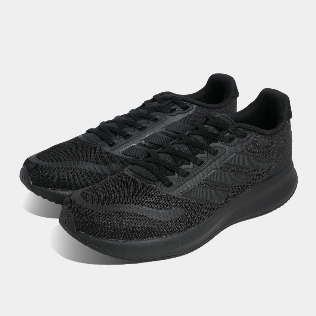樂天商城 - adidas アディダス CORE FAITO 5.0 J コアファイト スニーカー BLACK/BLACK ( ブラック 黒 ランニングシューズ メッシュ レディース IE8586 )