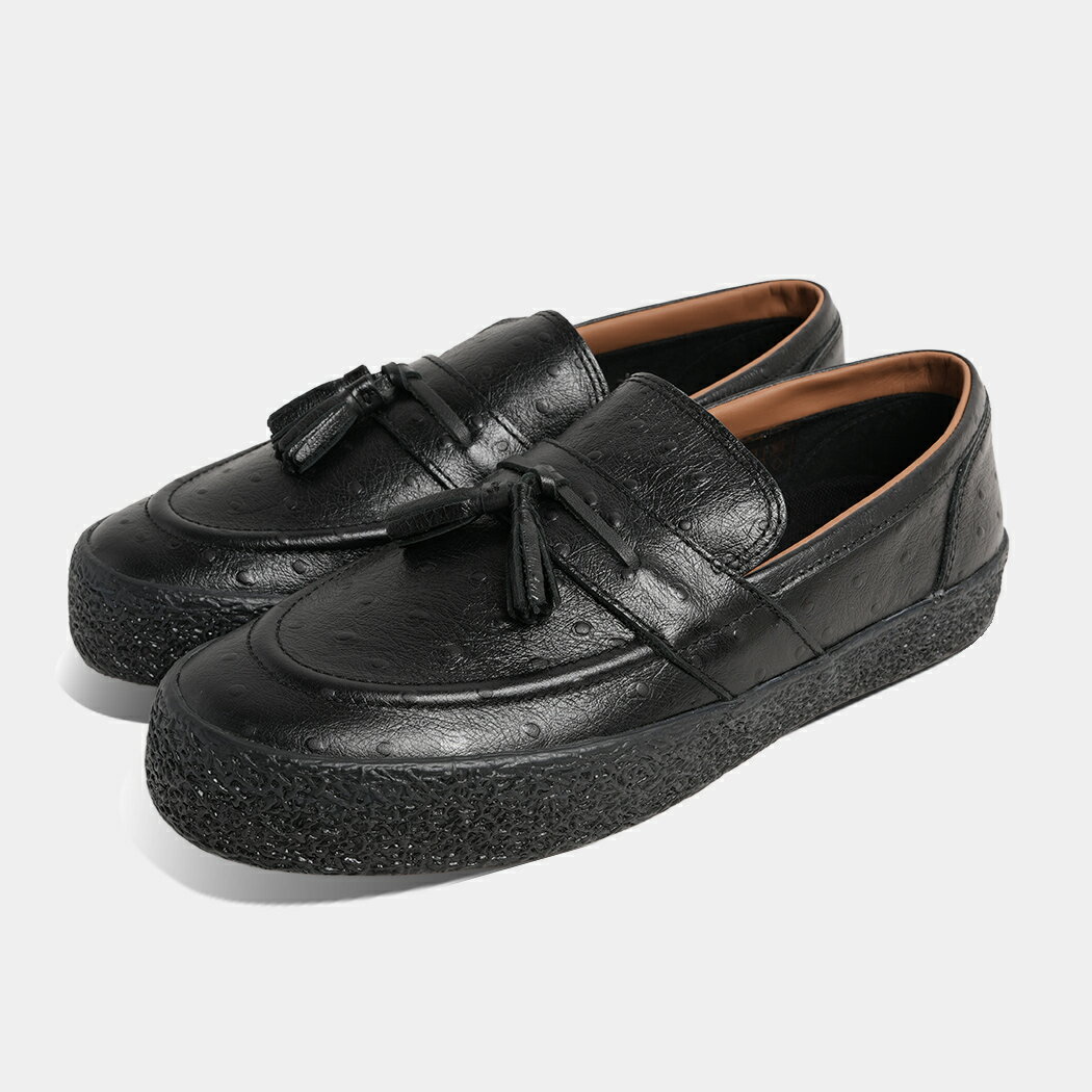 樂天商城 - LAST RESORT AB ラストリゾート VM005 SUEDE スニーカー ローファー OSTRICH BLACK/BLACK ( ブラック 黒 スニーカーローファー メンズ レディース VM005OBB )