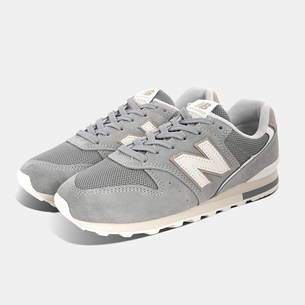 [クーポン＆P2倍！]ニューバランス スニーカー グレー ベージュ レザースニーカー レディース ウィメンズ NEW BALANCE 996 W99617J GRAY 530 574 997 327 725 メンズ レディース