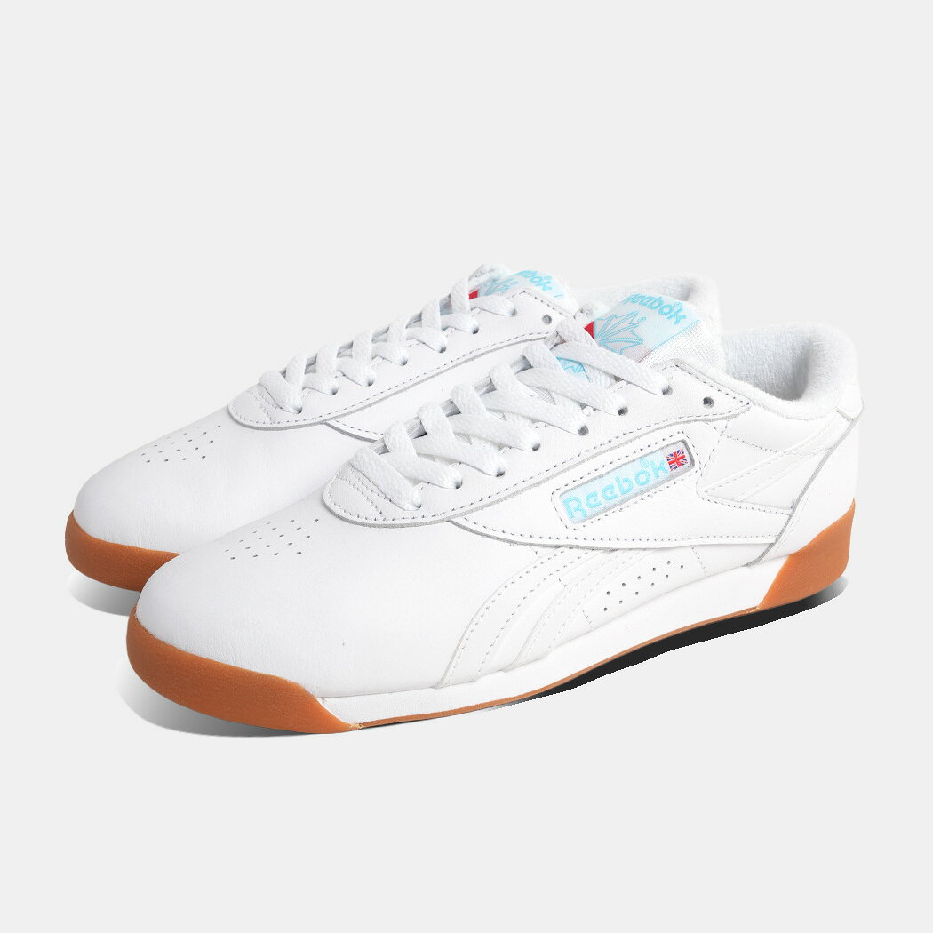 [クーポン＆P2倍！]リーボック ウィメンズ フリースタイル ロー スニーカー ホワイト ガムソール ローカット レディース ウィメンズ REEBOK WOMEN’S FREESTYLE LO WHITE/GUM メンズ レディース 100256037