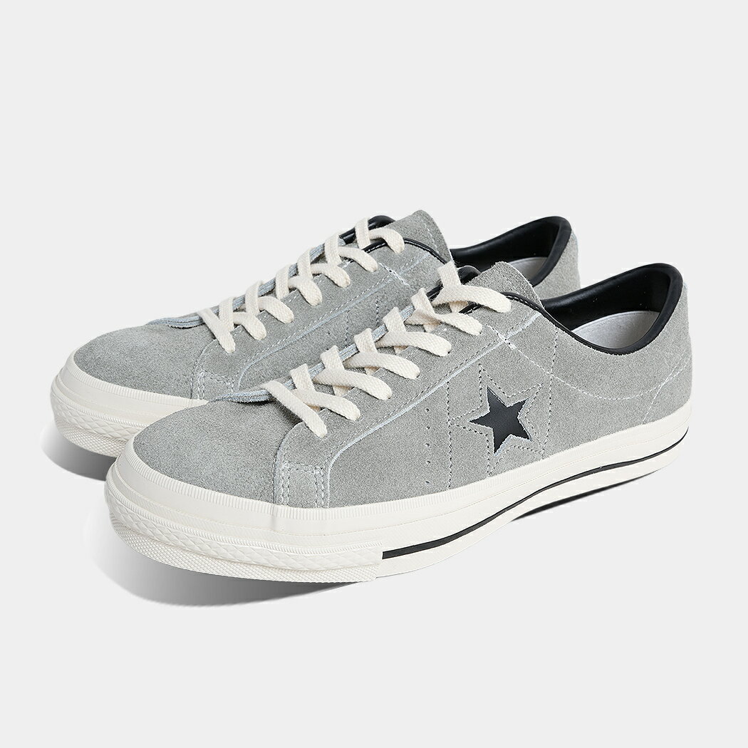 [クーポン＆P2倍！]コンバース ワンスター スエード スニーカー CONVERSE ONE STAR J SUEDE MADE IN JAPAN GREY グレー 日本製 ローテク メンズ レディース 33702500