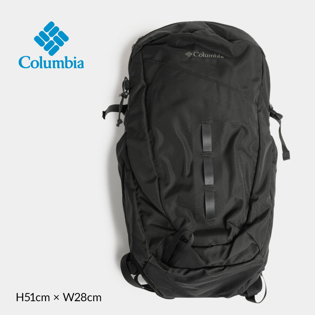 [クーポン＆P2倍！]コロンビア ペッパー ロック アドバンス バックパック リュック バッグ Columbia Pepper Rock Advance 27L BACK PACK BLACK 鞄 メンズ レディース PU8789