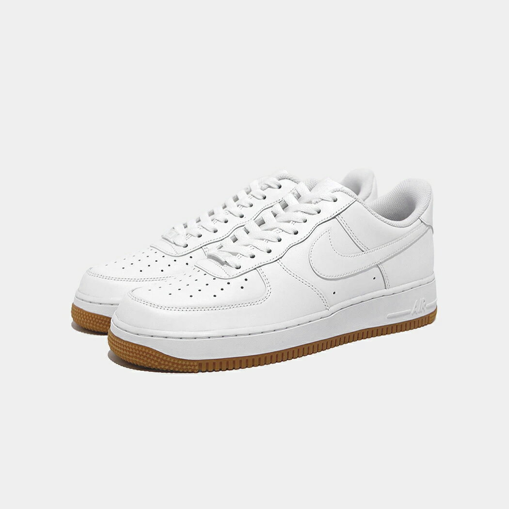 NIKE AIR FORCE 1 '07 "WHITE GUM" ナイキ エアフォース 1 スニーカー ( 白 ホワイト ガムソール メンズ DJ2739-100 )