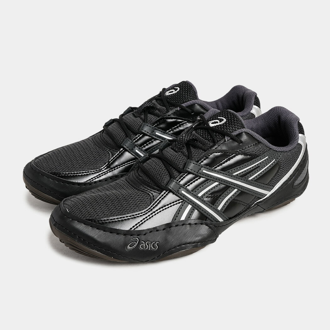 樂天商城 - asics アシックス 薄底 HYPER SYNC ハイパーシンク スニーカー GRAPHITE GREY/BLACK ( ブラック 黒 Y2K メンズ レディース ウィメンズ 1203A879-021 )