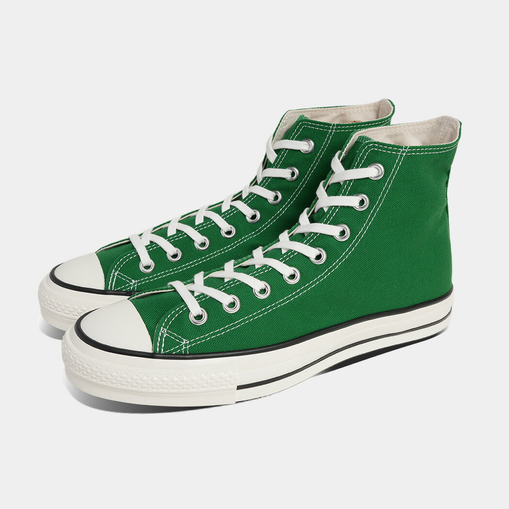 樂天商城 - CONVERSE コンバース CANVAS ALL STAR J HI MADE IN JAPAN オールスター ハイカット スニーカー TREE GREEN ( 緑 メンズ 日本製 31317310 )