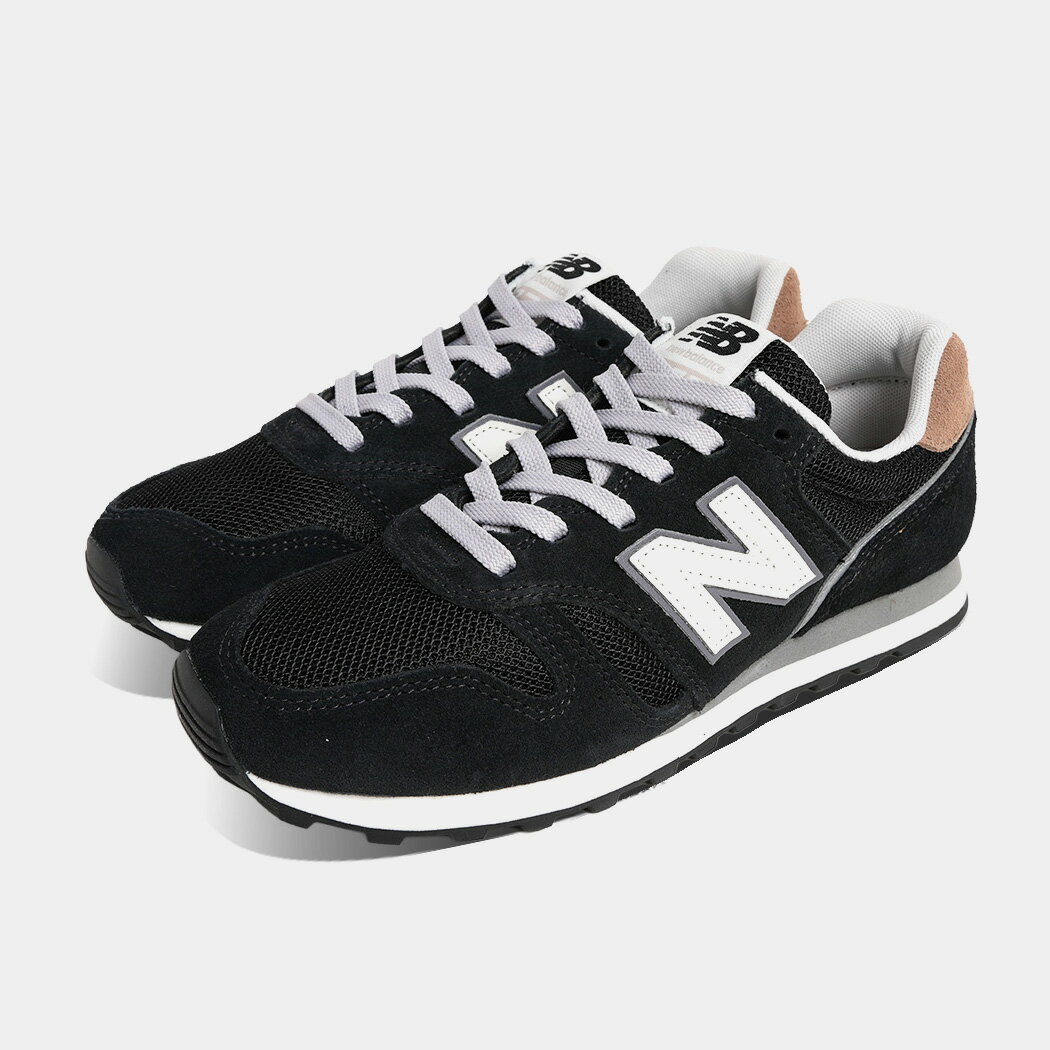 [クーポン＆P2倍！]ニューバランス スニーカー 373 V2 NEW BALANCE ML373XB2 BLACK WHITE ( 黒 白 歩きやすい 疲れにくい おしゃれ スエード メッシュ メンズ レディース ウィメンズ メンズ レディース NB 996 574 )