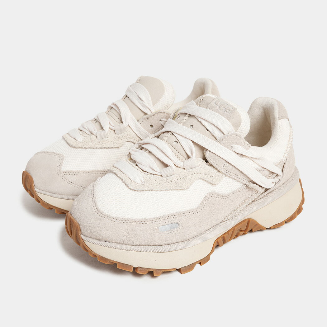 樂天商城 - UGG アグ 厚底 RETRO FI LOW レトロ ファイ ローカット スニーカー CERAMIC ( ベージュ 白 ホワイト スエード レディース ウィメンズ 1167491-CERA )