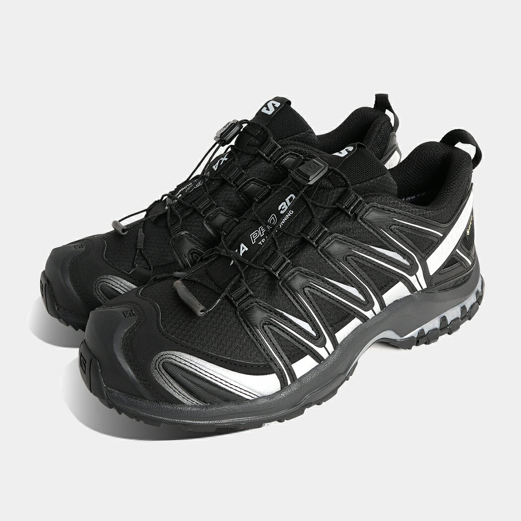 樂天商城 - SALOMON サロモンXA PRO 3D GTX GORE-TEX エックスエー プロ ゴアテックス スニーカー BLACK FTW SILVER ( 黒 シルバー 防水 防滴 メンズ レディース L49214300 )