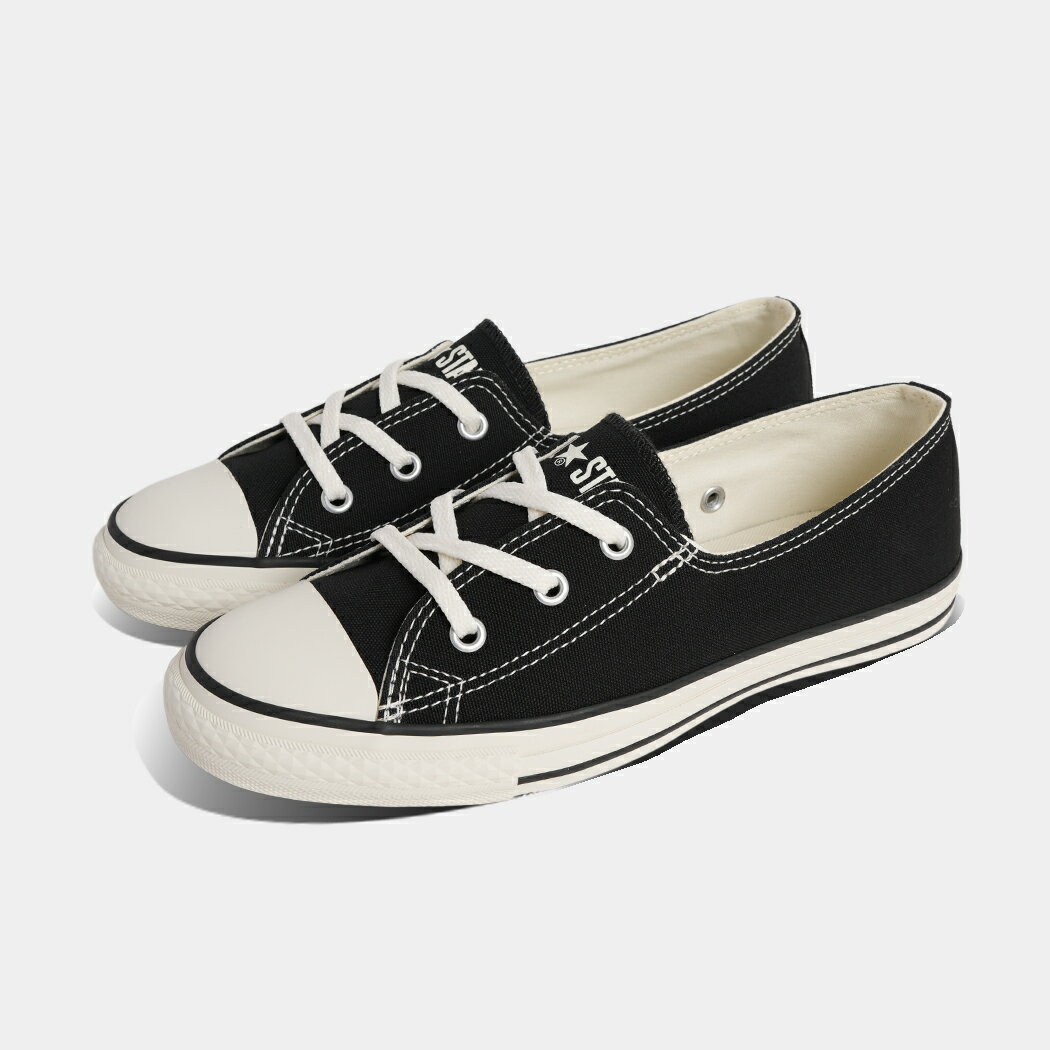 樂天商城 - CONVERSE コンバース オールスター パンプス スニーカー ALL STAR LP PUMPS OX BLACK ( ブラック 黒 薄底 ローテク レディース ウィメンズ 31318270 )