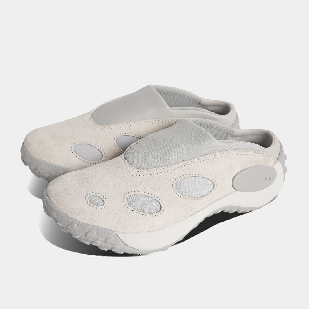樂天商城 - [クーポン＆P2倍！]MERRELL メレル W JUNGLE TREK MULE ウィメンズ ジャングル トレック ミュール サンダル スニーカー ASH ( ホワイト 白 グレー レディース JUNGLE MOC 脱ぎやすい 履きやすい レディース J00003382 )