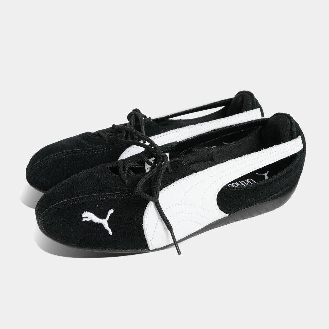 樂天商城 - PUMA プーマ 薄底 スピードキャット バレエ シューズ スニーカー SPEEDCAT BALLET NOVA WNS PUMA BLACK PUMA WHITE ( 黒 レディース Y2K ウィメンズ 408340-02 )