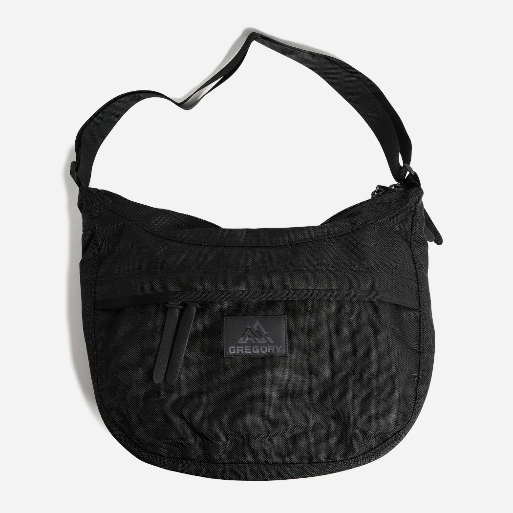 GREGORY - GREGORY グレゴリー サッチェル コーデュラ ショルダー バッグ 鞄 SATCHEL L 19L BLACK ( ブラック ナイロン 大き目 旅行 レジャー メンズ レディース 1572970440 )