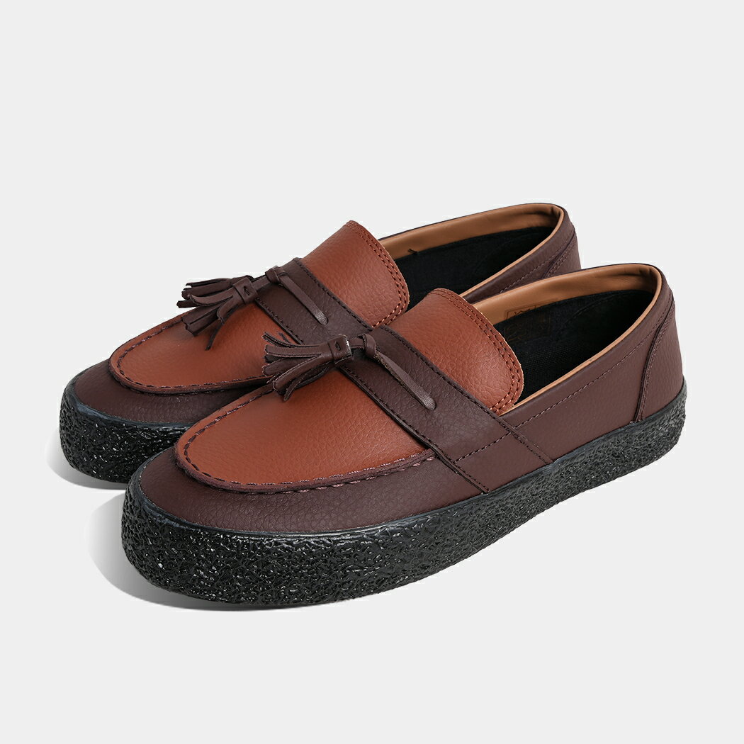 樂天商城 - LAST RESORT AB ラストリゾート エービー VM005 ローファー スニーカー LEATHER BROWN STONE SEQUOIA ( ブラウン メンズ レディース VM005BSS )