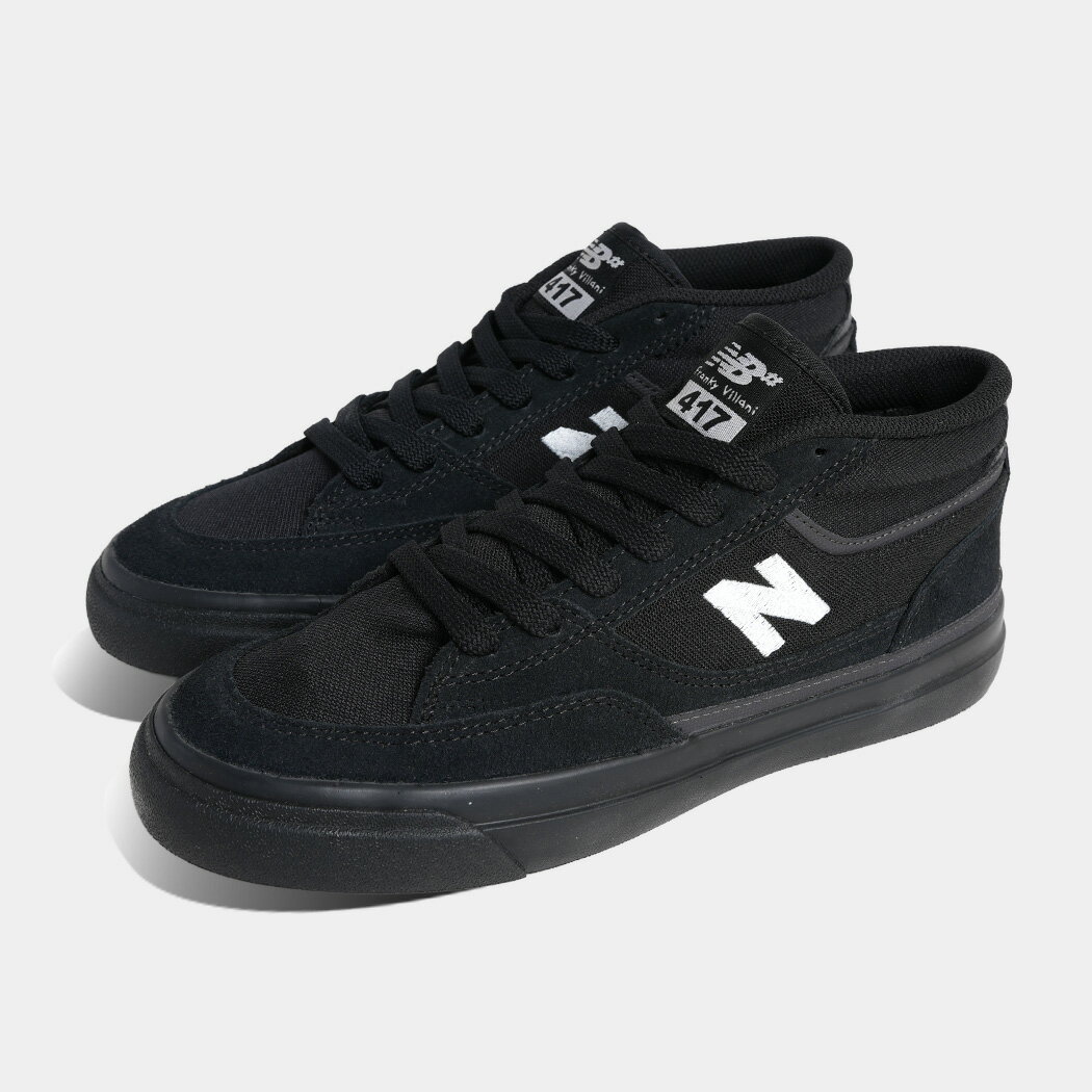 樂天商城 - NEW BALANCE ニューバランス ヌメリック 417 スニーカー NUMERIC Franky Villani UN417TRB BLACK NB 103 WHITE ( 黒 白 メンズ スケート )