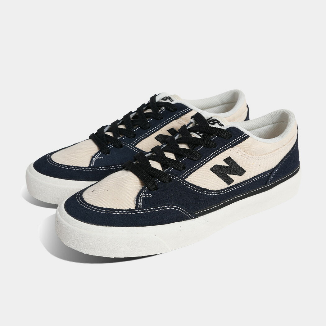 Rakuten - [クーポン＆P2倍！]NEW BALANCE ニューバランス ヌメリック 417 スニーカー NUMERIC Franky Villani UN417NAS ECLIPSE WHITE ( 黒 白 メンズ スケート SKATE )