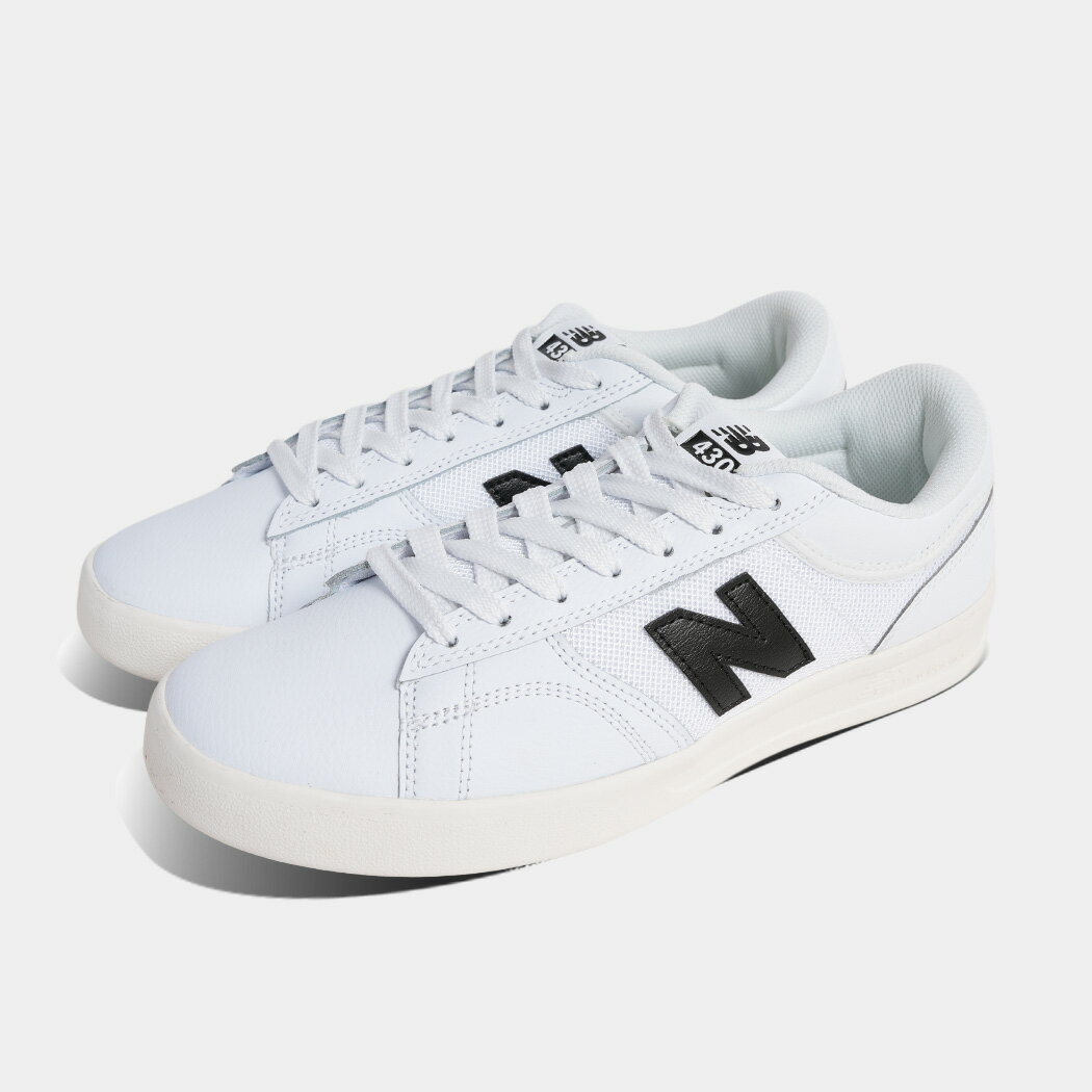 樂天商城 - NEW BALANCE ニューバランス ヌメリック 430 スニーカー NUMERIC UN430FWG BLACK NB 103 WHITE ( 黒 白 メンズ スケート SKATE )