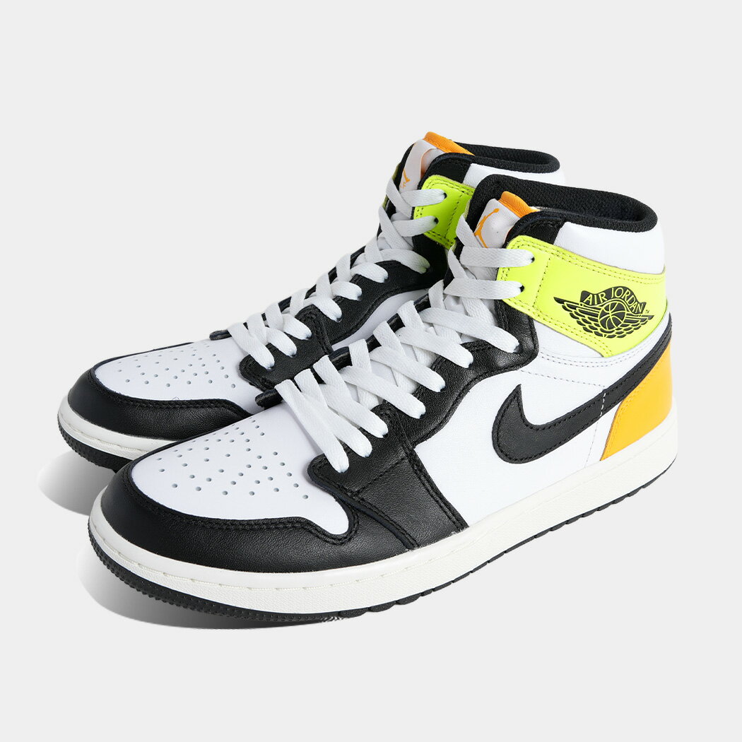 樂天商城 - ナイキ エア ジョーダン ハイ ゴルフ スニーカー NIKE AIR JORDAN 1 HIGH GOLF VOLT GOLD ( イエロー 黄色 レザー AJ1 メンズ メンズ レディース DQ0660-105 )